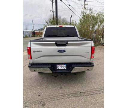 2016 Ford F150 SuperCrew Cab for sale is a Silver 2016 Ford F-150 SuperCrew Car for Sale in Sacramento CA