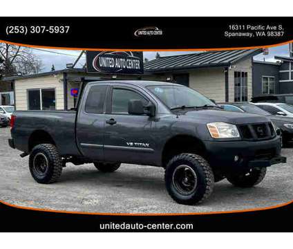2005 Nissan Titan King Cab for sale is a Grey 2005 Nissan Titan King Cab Car for Sale in Spanaway WA