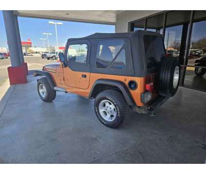 2001 Jeep Wrangler for sale is a Orange 2001 Jeep Wrangler Car for Sale in Las Cruces NM