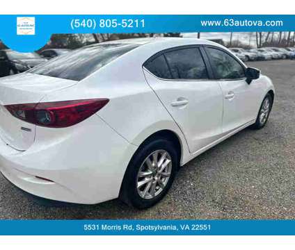 2016 MAZDA MAZDA3 for sale is a White 2016 Mazda MAZDA 3 sp Car for Sale in Spotsylvania VA