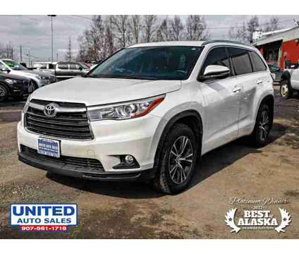 2016 Toyota Highlander for sale is a White 2016 Toyota Highlander Car for Sale in Anchorage AK