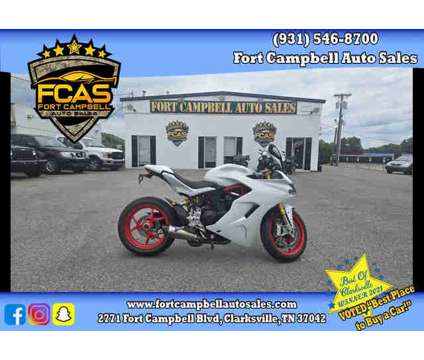 2018 Ducati SuperSport S for sale is a White 2018 Ducati Supersport Motorcycle in Clarksville TN