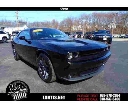 2023UsedDodgeUsedChallengerUsedAWD is a Black 2023 Dodge Challenger Car for Sale in Leominster MA