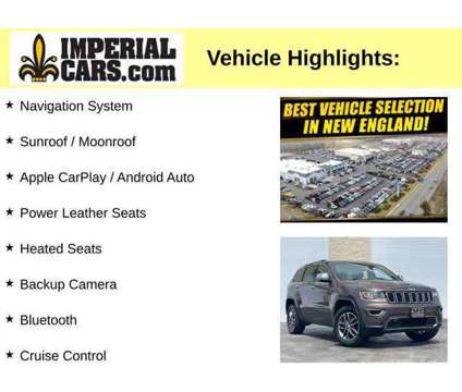 2018UsedJeepUsedGrand CherokeeUsed4x4 is a Brown 2018 Jeep grand cherokee Limited SUV in Mendon MA