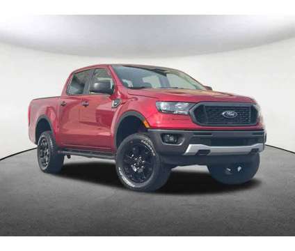 2021UsedFordUsedRangerUsed4WD SuperCrew 5 Box is a Red 2021 Ford Ranger XLT Car for Sale in Mendon MA