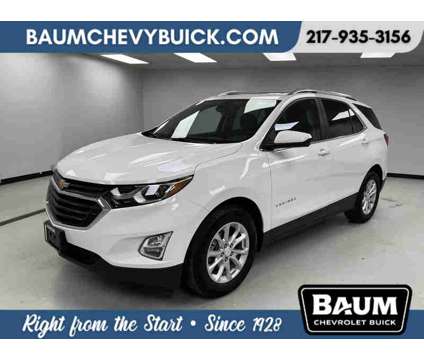 2021UsedChevroletUsedEquinoxUsedFWD 4dr is a White 2021 Chevrolet Equinox LT Car for Sale in Clinton IL