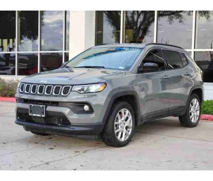 2024UsedJeepUsedCompassUsed4x4 is a Grey 2024 Jeep Compass Car for Sale in Lewisville TX