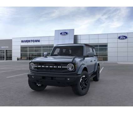 2023NewFordNewBroncoNew4 Door 4x4 is a Blue, Grey 2023 Ford Bronco Car for Sale in Columbus GA
