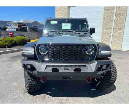 2024 Jeep Wrangler Willys is a Black 2024 Jeep Wrangler SUV in Mendon MA