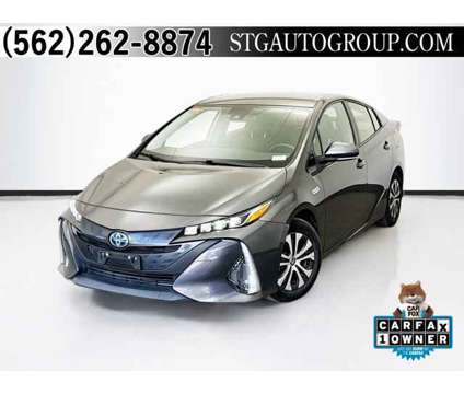 2021 Toyota Prius Prime XLE is a Grey 2021 Toyota Prius Prime Car for Sale in Bellflower CA