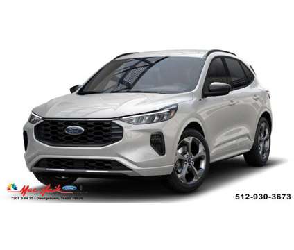 2024 Ford Escape ST-Line is a White 2024 Ford Escape Car for Sale in Georgetown TX