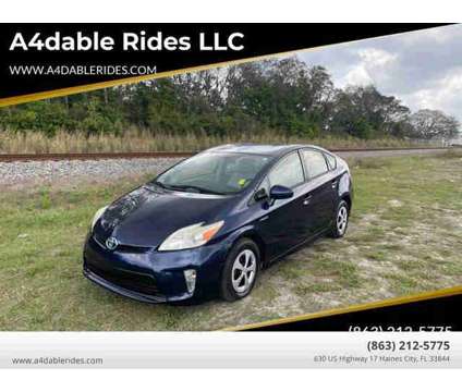 2012 Toyota Prius for sale is a Blue 2012 Toyota Prius Car for Sale in Haines City FL