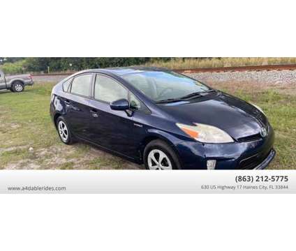 2012 Toyota Prius for sale is a Blue 2012 Toyota Prius Car for Sale in Haines City FL