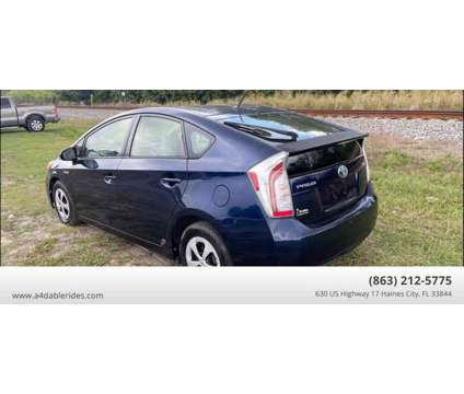 2012 Toyota Prius for sale is a Blue 2012 Toyota Prius Car for Sale in Haines City FL