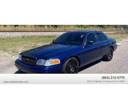 2003 Ford Crown Victoria for sale is a Blue 2003 Ford Crown Victoria 4dr Car for Sale in Haines City FL