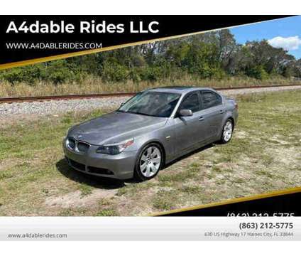 2004 BMW 5 Series for sale is a Blue 2004 BMW 5-Series Car for Sale in Haines City FL