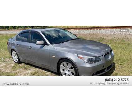 2004 BMW 5 Series for sale is a Blue 2004 BMW 5-Series Car for Sale in Haines City FL