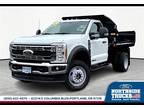 2023 Ford F-550SD XL w/ 9' LANDSCAPE DUMP BODY FLEET