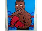 8 Bit Iron Mike Canvas Painting - 24" x 30" Original