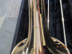 Trigger Trombone with hard case and mouthpiece.