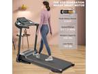 Folding Electric Treadmill w/ Incline 2.5HP Energy Saving Motor Running Walking