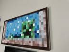 Minecraft Creeper Painting (Hand-Painted)