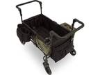 DELTA CHILDREN Jeep Deluxe Wrangler Stroller Wagon +Accessories (Black/Green)NEW