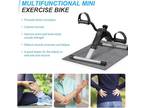 Mini Exercise Cycle Fitness Pedal Stepper Bike Arm Leg Exerciser LCD Display