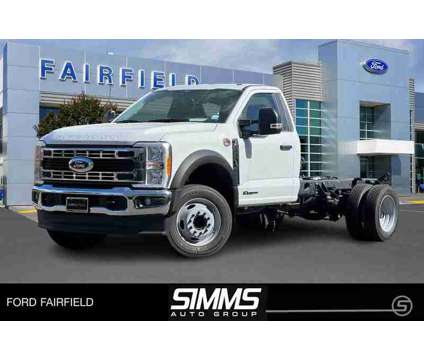 2023 Ford F-550SD XL DRW is a White 2023 Ford F-550 Car for Sale in Fairfield CA