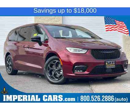 2023 Chrysler Pacifica Hybrid Limited is a Red 2023 Chrysler Pacifica Hybrid Limited Hybrid in Mendon MA