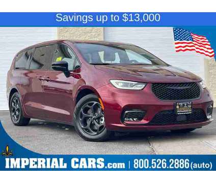 2023 Chrysler Pacifica Hybrid Limited is a Red 2023 Chrysler Pacifica Hybrid Limited Hybrid in Mendon MA