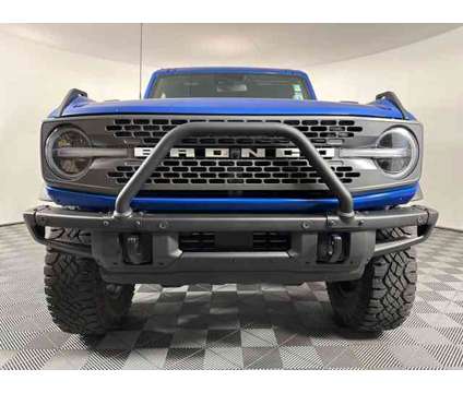 2022 Ford Bronco Badlands 4wd is a Blue 2022 Ford Bronco SUV in Issaquah WA