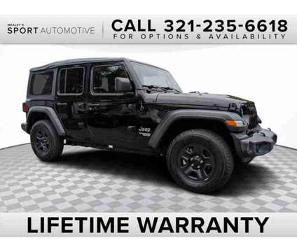 2021 Jeep Wrangler Unlimited Sport is a Black 2021 Jeep Wrangler Unlimited Car for Sale in Orlando FL