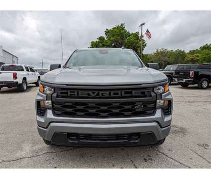 2024 Chevrolet Silverado 1500 Custom is a Grey 2024 Chevrolet Silverado 1500 Custom Truck in Lake City FL