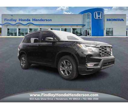 2024 Honda Passport TrailSport is a Black 2024 Honda Passport SUV in Henderson NV