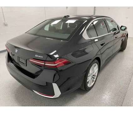 2024 BMW 5 Series i xDrive is a Black 2024 BMW 5-Series Sedan in Erie PA