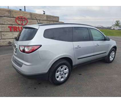2017 Chevrolet Traverse LS is a Silver 2017 Chevrolet Traverse LS SUV in Dubuque IA