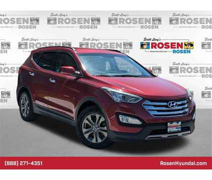 2014 Hyundai Santa Fe Sport 2.4L is a Red 2014 Hyundai Santa Fe Sport 2.4L SUV in Algonquin IL