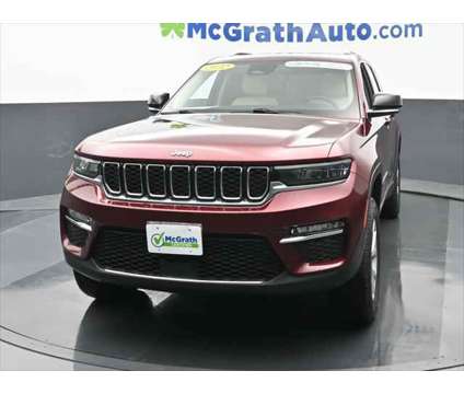 2022 Jeep Grand Cherokee Limited 4x4 is a Red 2022 Jeep grand cherokee Limited SUV in Dubuque IA
