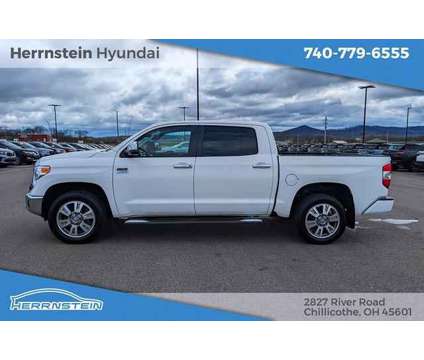 2017 Toyota Tundra 1794 5.7L V8 is a White 2017 Toyota Tundra 1794 Trim Truck in Chillicothe OH