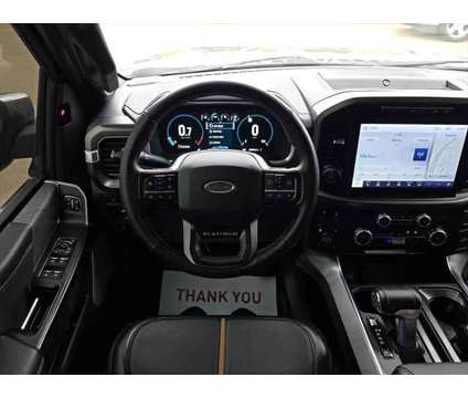 2023 Ford F-150 Platinum is a Black 2023 Ford F-150 Platinum Truck in Brenham TX