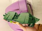 Disney Princess 2007 Color TV Purple Tinker Bell w/DVD Player *Works* Tinkerbell