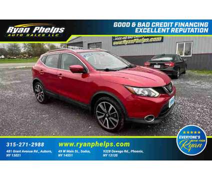 2018 Nissan Rogue Sport for sale is a Red 2018 Nissan Rogue Car for Sale in Auburn NY