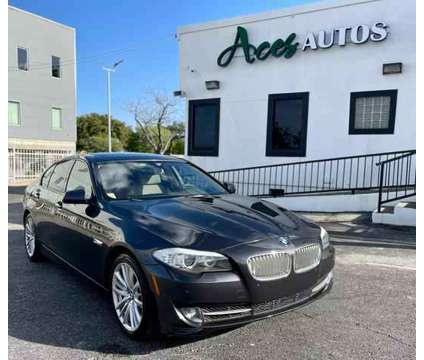 2011 BMW 5 Series for sale is a Black 2011 BMW 5-Series Car for Sale in San Antonio TX
