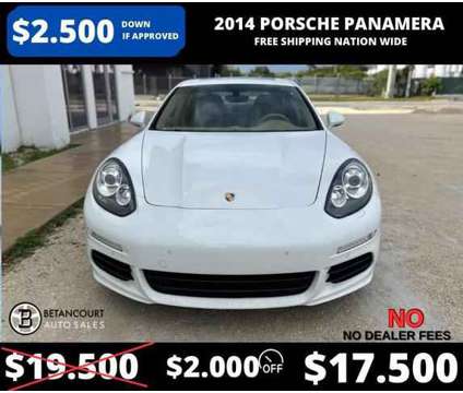 2014 Porsche Panamera for sale is a White 2014 Porsche Panamera 2 Trim Car for Sale in Miami FL