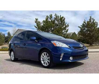2014 Toyota Prius v for sale is a Blue 2014 Toyota Prius v Hatchback in Littleton CO