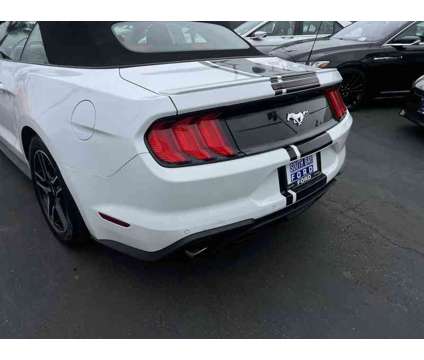 2021UsedFordUsedMustangUsedConvertible is a White 2021 Ford Mustang Car for Sale in Hawthorne CA