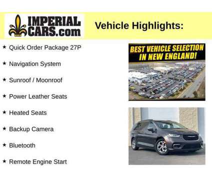 2022UsedChryslerUsedPacificaUsedFWD is a Grey 2022 Chrysler Pacifica Limited Car for Sale in Mendon MA