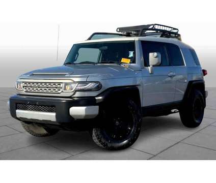 2007UsedToyotaUsedFJ CruiserUsed2WD 4dr Auto is a Silver, White 2007 Toyota FJ Cruiser Car for Sale in Rockwall TX