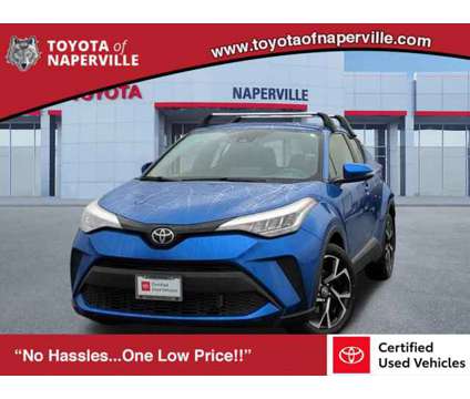 2021 Toyota C-HR XLE is a Blue 2021 Toyota C-HR XLE SUV in Naperville IL